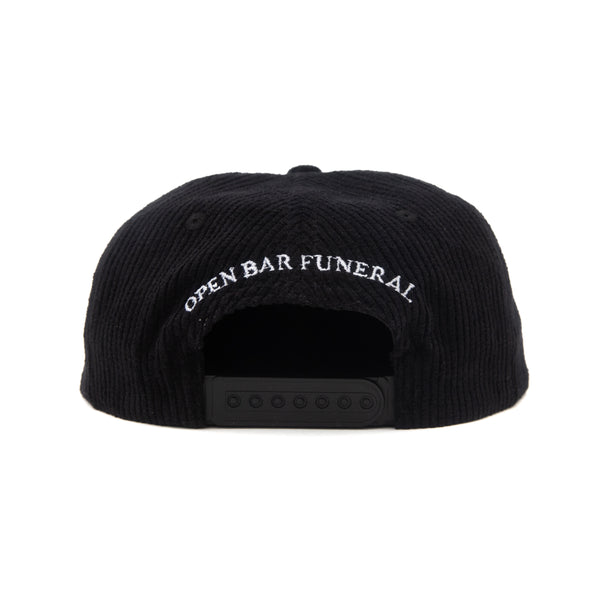 Resurrect Corduroy Cap - Black