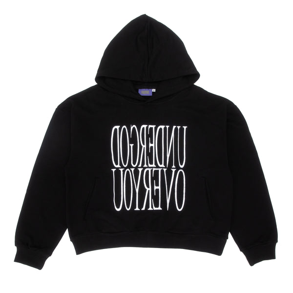 'Self Reflect' Pullover Hoodie - Black