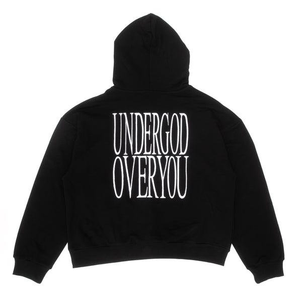 'Self Reflect' Pullover Hoodie - Black