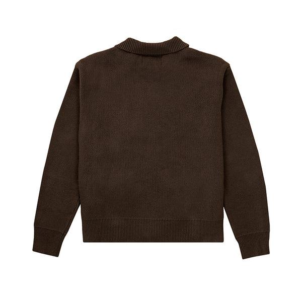 Leopard Cardigan - Brown