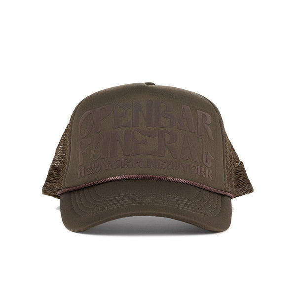 Jazz Trucker Hat - Brown