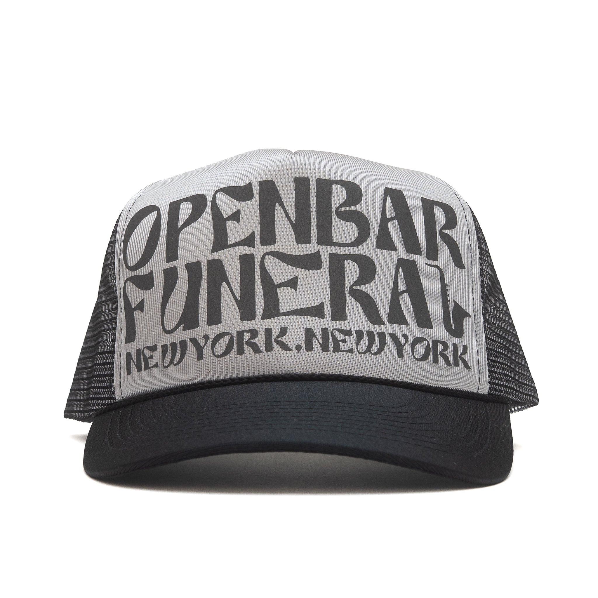 Jazz Trucker Hat - Black/Metalic/3M