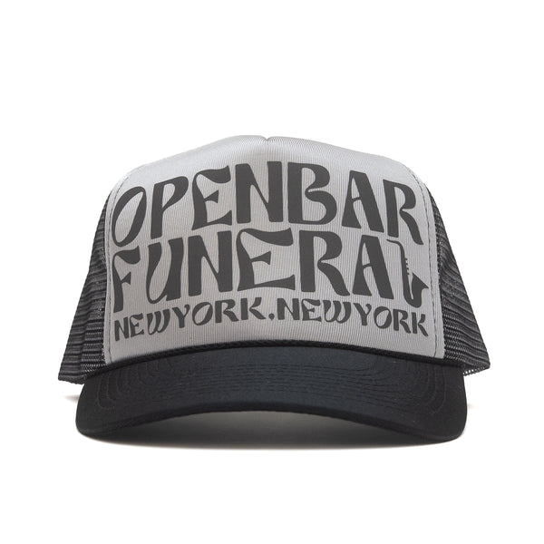 Jazz Trucker Hat - Black/Metalic/3M