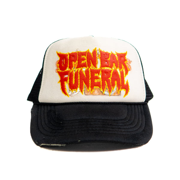 Taylor Trucker Hat - Black/White