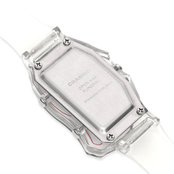 CRASHIO v2 - CLEAR/CLEAR/RED