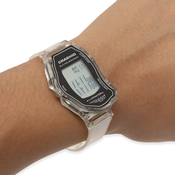 CRASHIO v2 - CLEAR/BLACK
